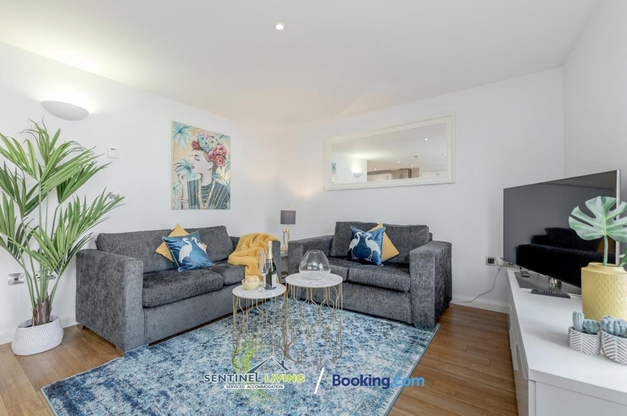 Windsor Flat 2 Bed By Sentinel Living With Free Wifi And Parking Leilighet Eksteriør bilde