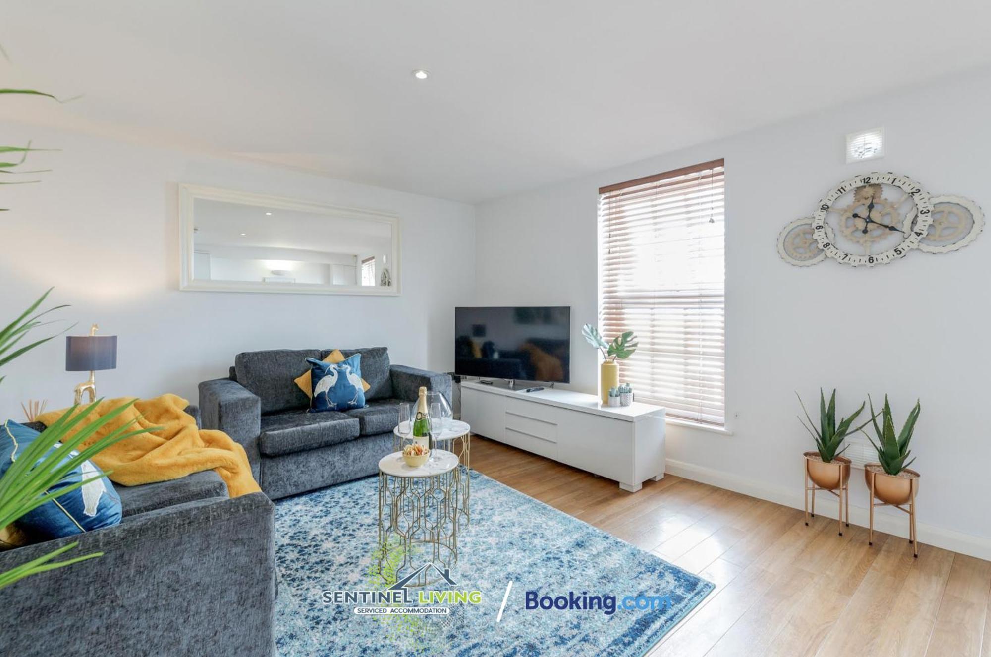 Windsor Flat 2 Bed By Sentinel Living With Free Wifi And Parking Leilighet Eksteriør bilde