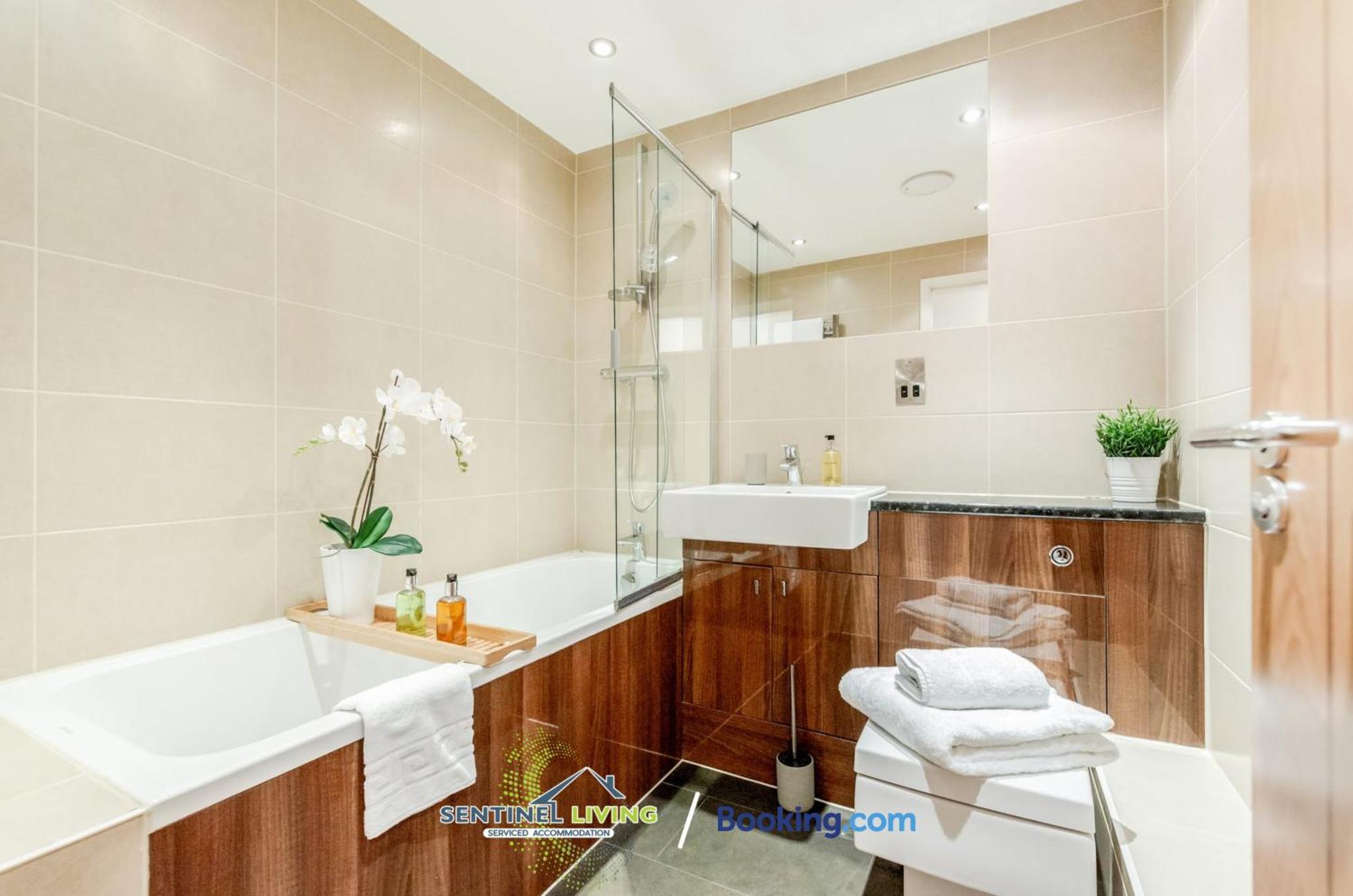 Windsor Flat 2 Bed By Sentinel Living With Free Wifi And Parking Leilighet Eksteriør bilde