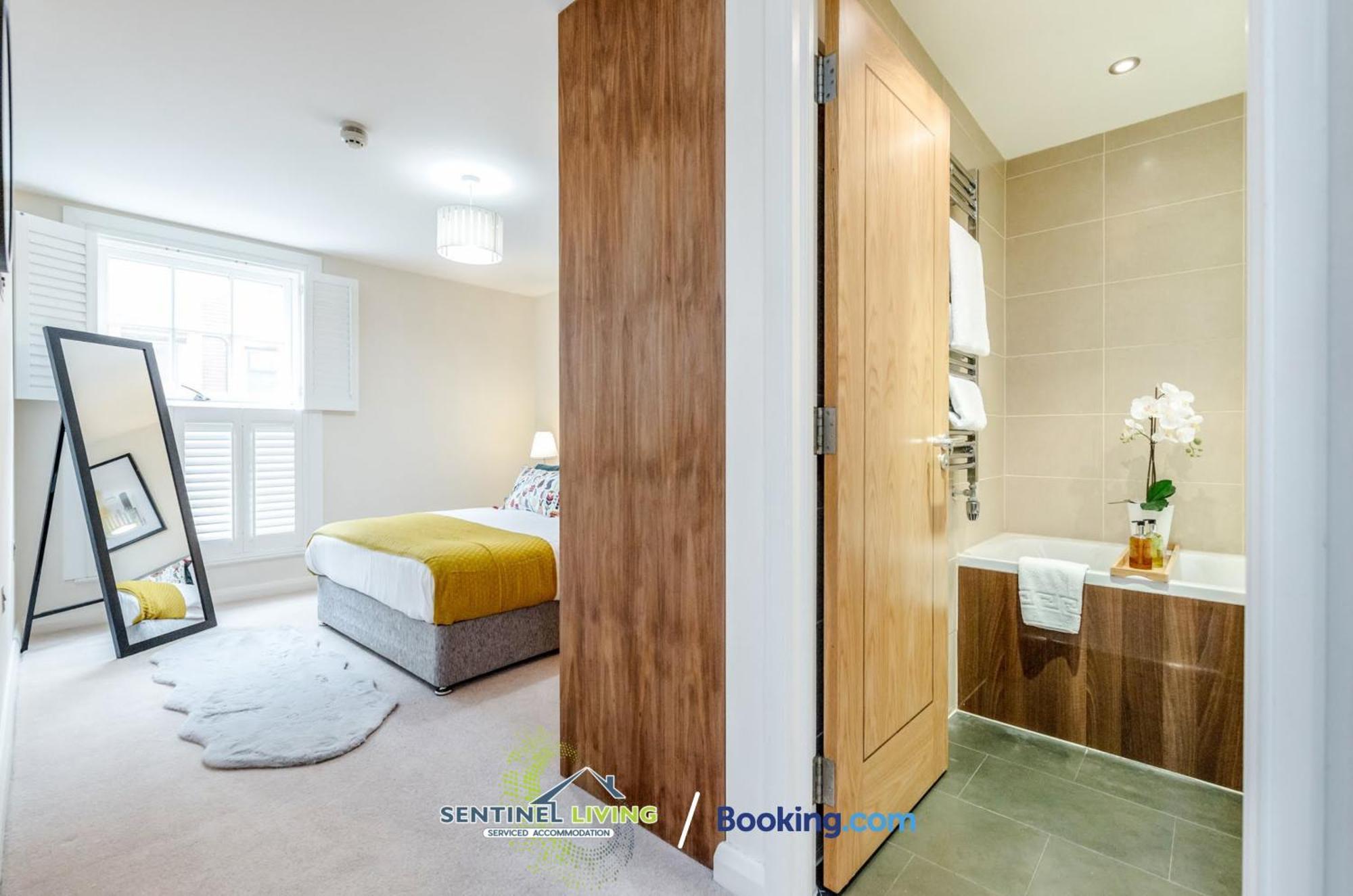 Windsor Flat 2 Bed By Sentinel Living With Free Wifi And Parking Leilighet Eksteriør bilde