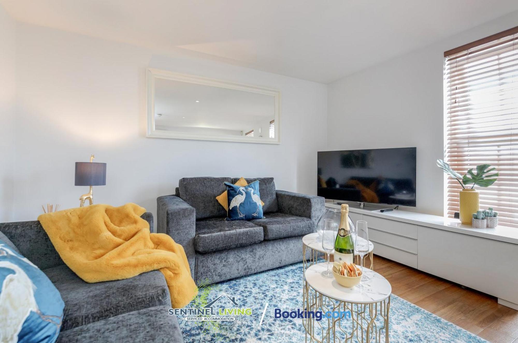 Windsor Flat 2 Bed By Sentinel Living With Free Wifi And Parking Leilighet Eksteriør bilde