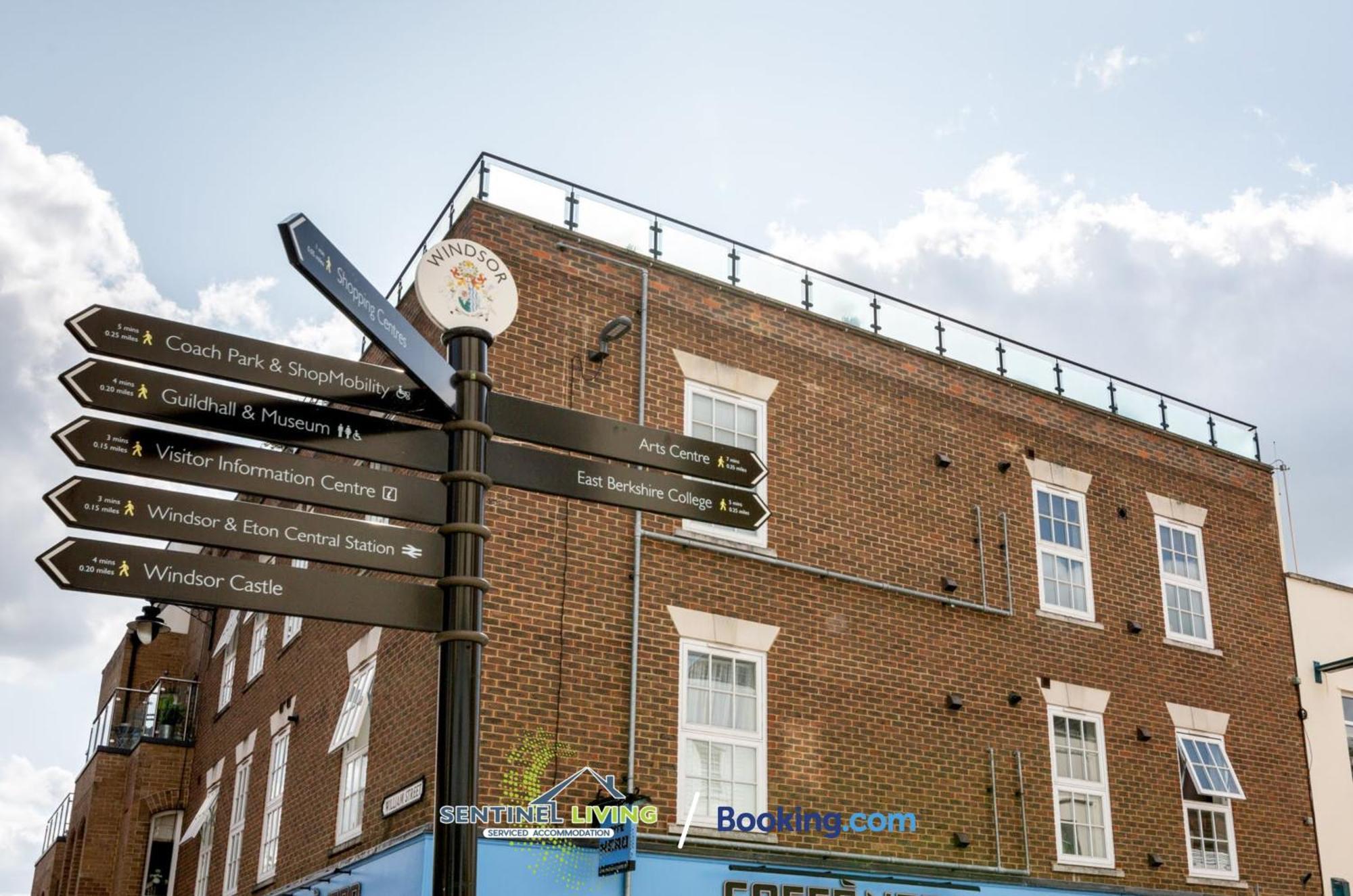 Windsor Flat 2 Bed By Sentinel Living With Free Wifi And Parking Leilighet Eksteriør bilde